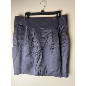 NWT Banana Republic Linen Blend Grey Straight Pencil Skirt Career size 12